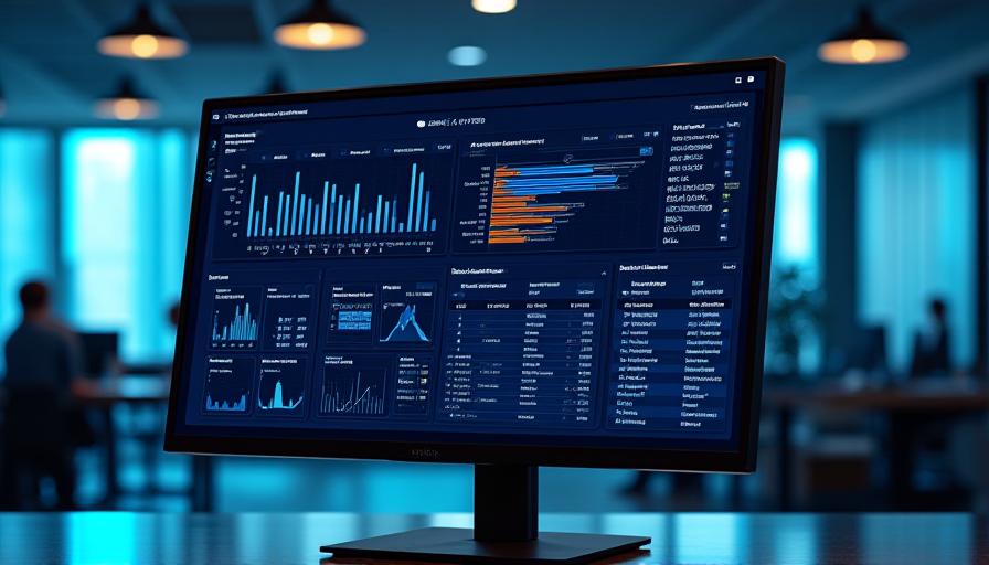Anteprima dettagliata della dashboard DecoMetrics
